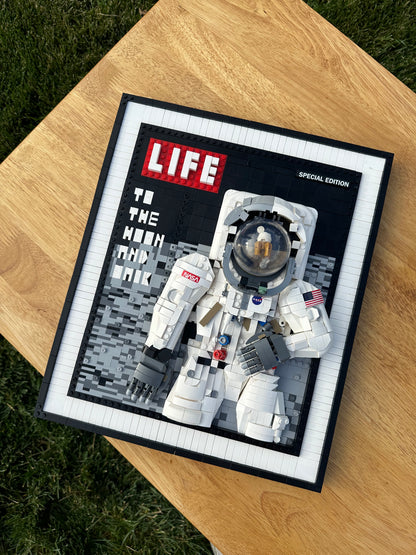 Life Astronaut Framed