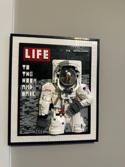 Life Astronaut Framed