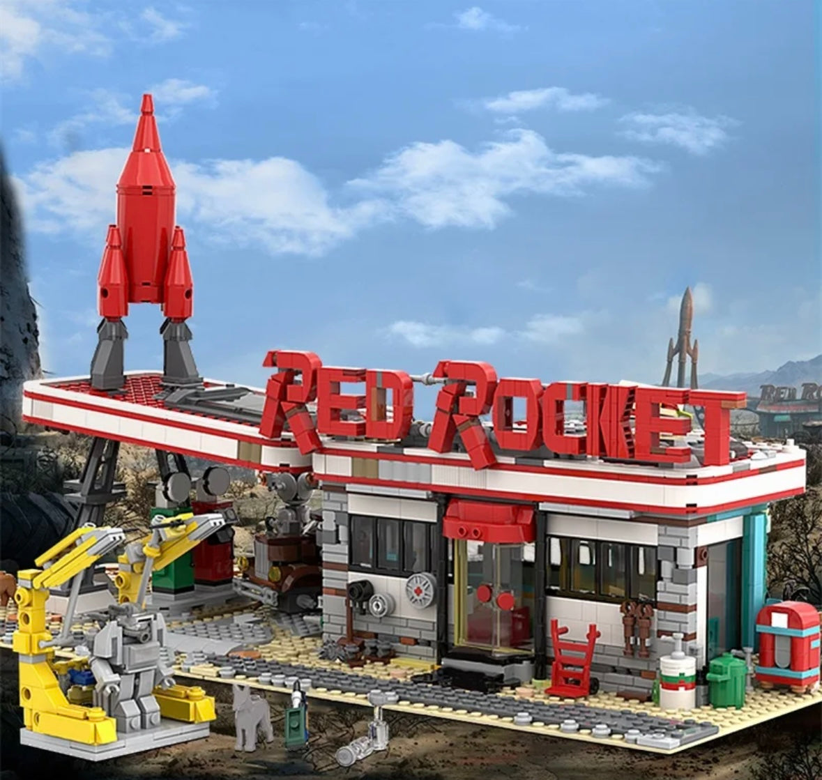 Fallout Red Rocket Gas Station