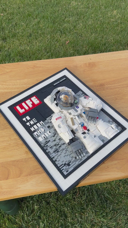 Life Astronaut Framed